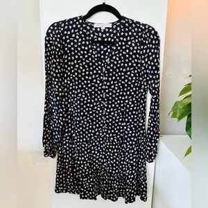 LOFT floral mini dress